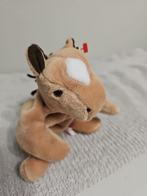 Ty Beanie Baby Originals ''Derby'' 20 Strand Mane Horse 1995 - MWMT