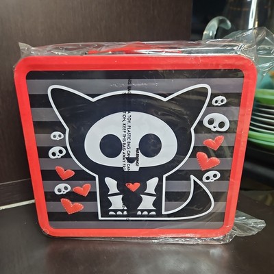 Loungefly Skelanimals Kit The Cat Metal Lunch Box Retired Rare