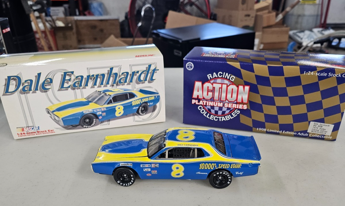 Dale Earnhardt # 8 RPM 1975 Dodge Charger Action Limted Edition