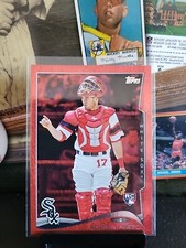 2014 Topps Update Adrian Nieto Red Hot Foil Rookie RC Chicago White Sox #US-252 