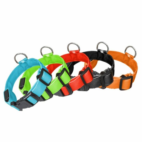 COLLARE LED RICARICABILE PET GLOW SICUREZZA NOTTURNA REGOLABILE FLASH LIGHT-UP PER cane - Foto 12 di 21