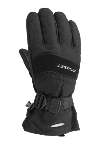 NWT Seirus Nvader Winter Snowsports Outdoor Glove Black Adult Mens Large SRP $55