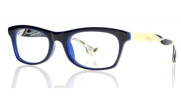 Lunettes de vue rectangulaires Face à Face Bocca Lou 1 bleues 54mm