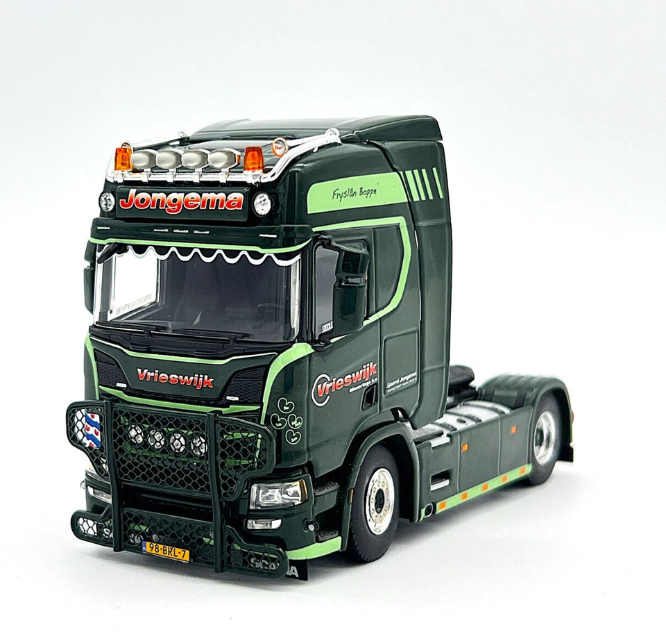 Modelli di camion WSI Scania R highline CR20H 4x2 "Sjoerd Jongema transport",... - Immagine 2 di 4