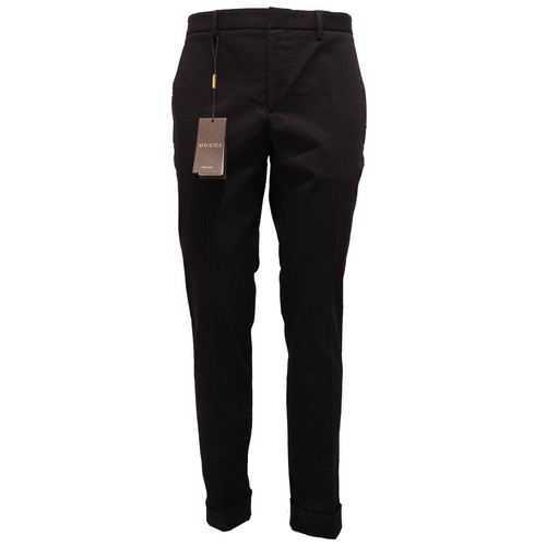 6770Q pantalone uomo GUCCI RIDING pantaloni blu trousers men | eBay