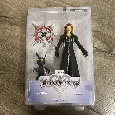Disney's Kingdom Hearts Axel & Shadow Collectible Action Figures BRAND NEW!