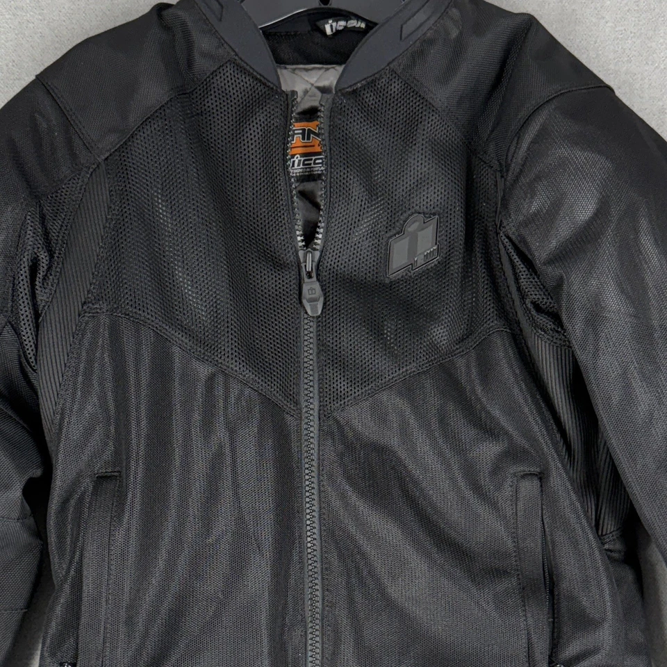 Icon Anthem 2 Mujer’s S Chaqueta de Motocicleta Montar Acolchada Malla Forro Cremallera D30 Armadura Foto 2 de 4
