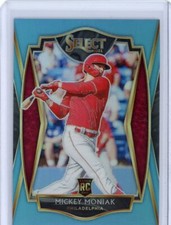 2021 Panini Select Mickey Moniak Light Blue Prizm #d 5/35 RC Premier Level