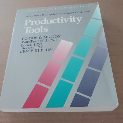 1990 Computing Fundamentals Series-Computing Fundamentals Productivity Tools PC