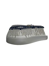 Microsoft Natural MultiMedia Keyboard 1.0A RT9470 Ergonomic Keys Shape W/Box