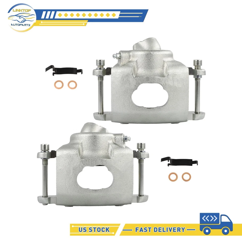 Par de pinças de freio dianteiras para Pontiac Grand Am 1973-1975 Grand Prix 1973-1976 - Imagem 3 de 4