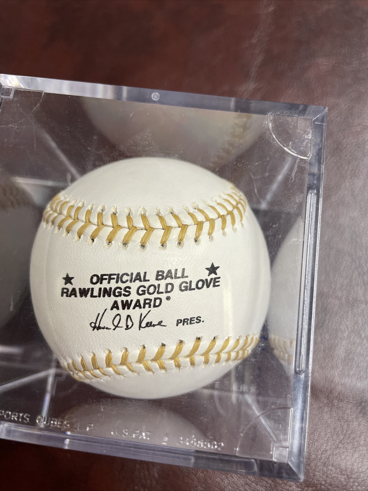Gold Glove Logo Rawlings Baseball & Case eBay