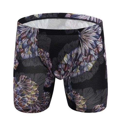 Underwear Men's Shorts Sexy Panties Printing Boxers Breathable Man Underpants - 第 6/25 張圖片