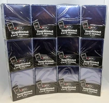 (300) BCW 3x4 Regular Card Toploaders | Top Loaders