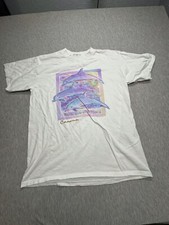 Vintage 90s Single Stitch Cancun Dolphins Nov...