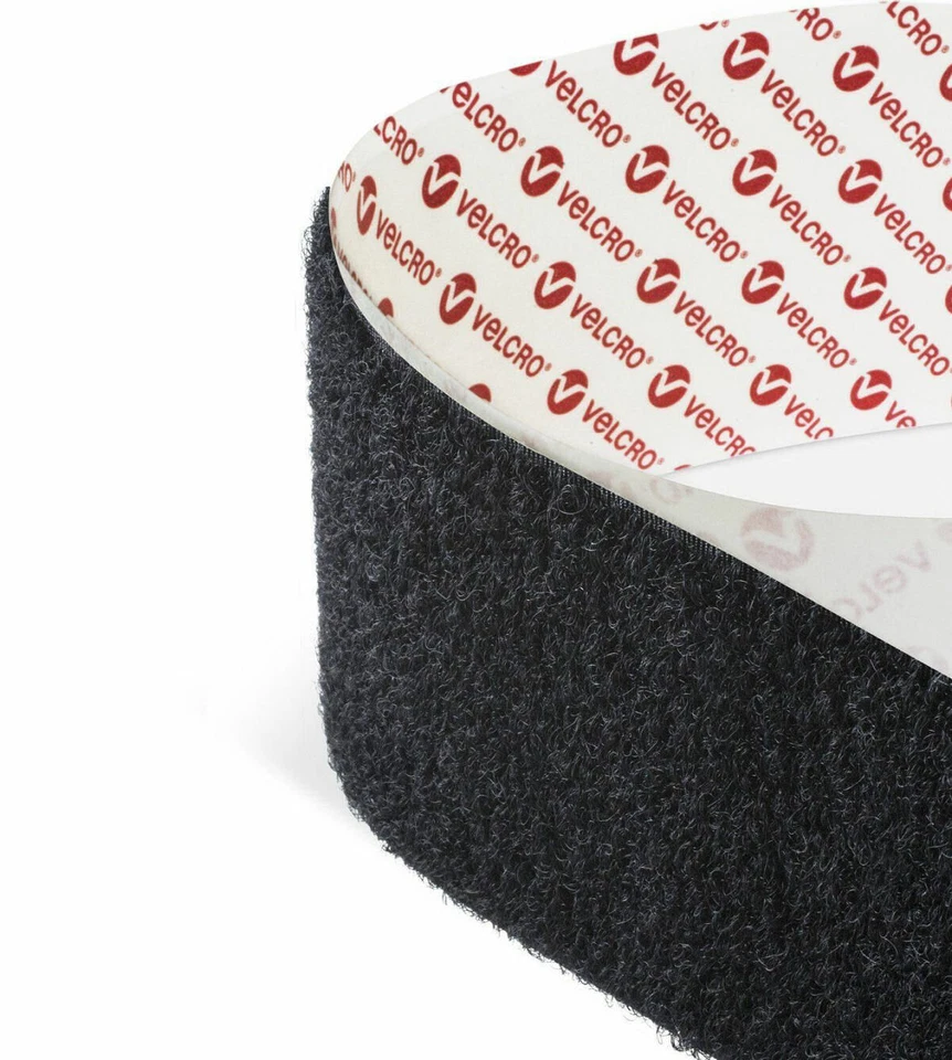 VELCRO® HEAVY DUTY ULTRA-MATE® Self Adhesive Tape 50mm Stick On Hook Loop Strips - Image 2 of 4