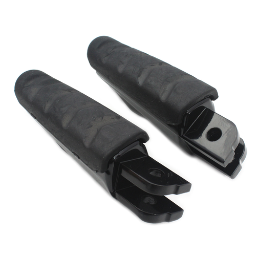 For BMW Scrambler R Nine T 2016 2017 2018 2019 Front Footpegs & Rubber Black New - Picture 4 of 7