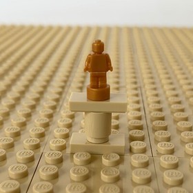 LEGO Architecture, Buckingham Palace: Pearl Gold Statuette, 90398, 21029, 2016