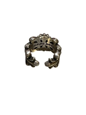 Chrome Hearts Double Floral Ring | eBay