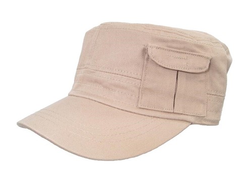 Cappello Da Capitano Cadetto Marina Militare Ferrecci - Bianco Con Fregio Oro, Taglia L