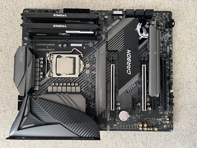 MSI MPG Z490 Gaming Carbon WiFi | 10th Gen Intel Core i9 | 16GB RAM | EVGA 600BQ