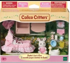 EPOCH Calico Critters Sophie's Love N Care, Dollhouse Playset with Figure and Ac