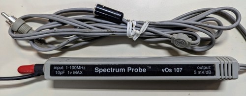 Spectrum Probe 100 MHZ Spectrum Analyzer (vOs 107) - Smith Design 1989