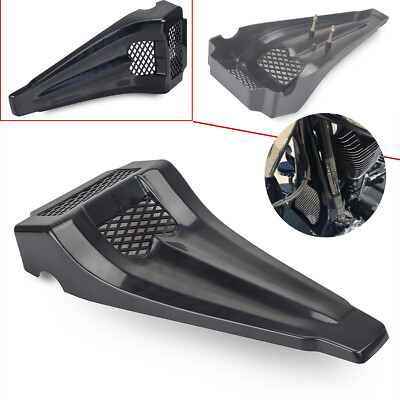 Black Chin Spoiler Scoop Fits For Harley Road Street Glide FLHX Ultra FLTRU FLTR
