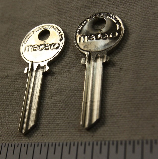 Medeco keys, uncut blank round headed New, 2 for 1 price eBay