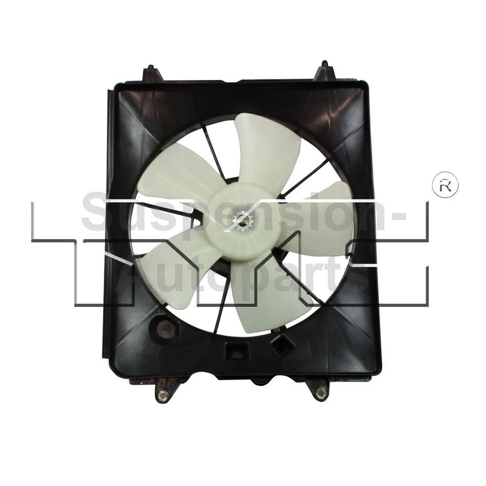 Ventilador de refrigeración del motor izquierdo TYC para Honda CR-V_SU 2010 2011 2012 2013 2014 2015 2016 Foto 3 de 4