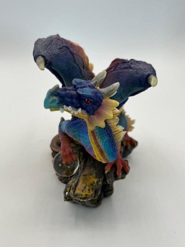 Myths & Legends Multi Colored Dragon... Hand Painted - Picture 4 of 8