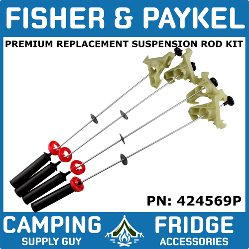 SUSPENSION ROD KIT FOR FISHER & PAYKEL 8.5KG WASHSMART WA8560G1 PN