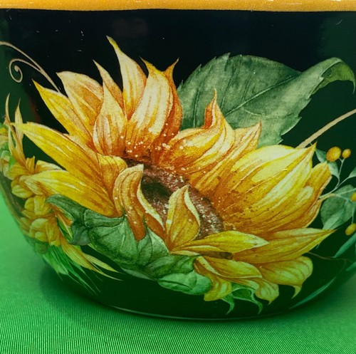 Certified International Nancy Mink Sunflower Fields Ice Cream Bowl 5”Cereal Bowl - Picture 8 of 14