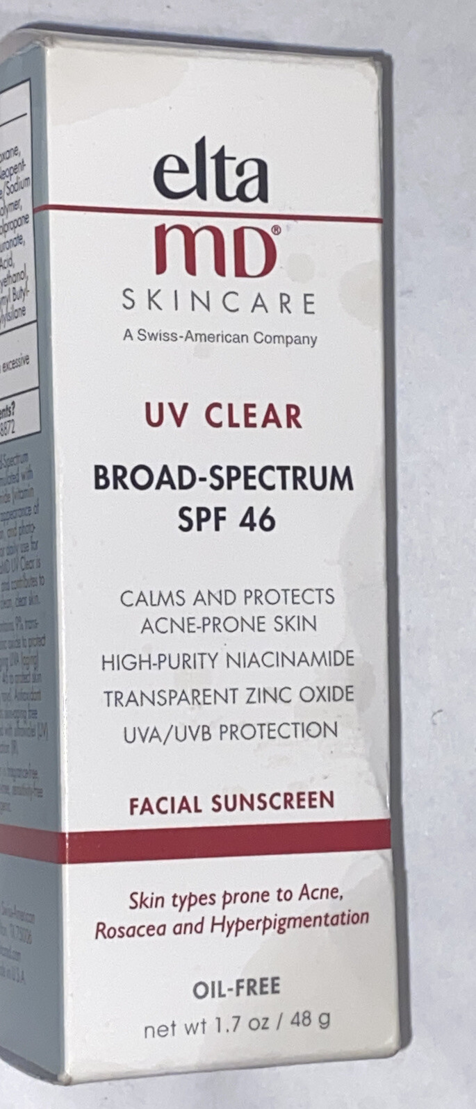 EltaMD Broad-Spectrum SPF 46 Facial Sunscreen (1.7 oz) for sale online |  eBay
