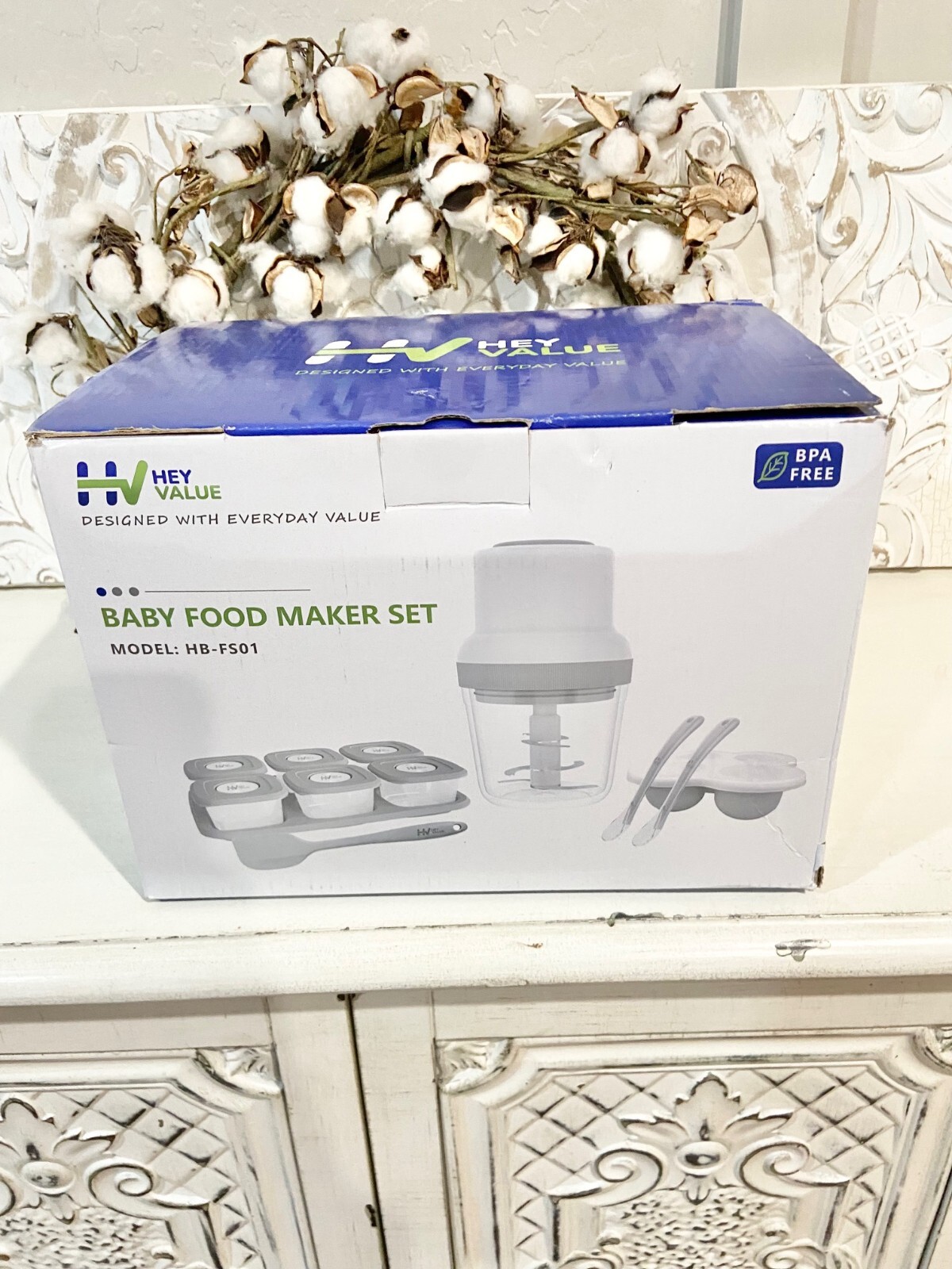 Baby Food Maker, HEYVALUE 13in1 Baby Food Processor Set for Baby Food