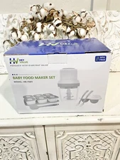 Baby Food Maker, HEYVALUE 13-in-1 Baby Food Processor Set for Baby Food, Fruit,