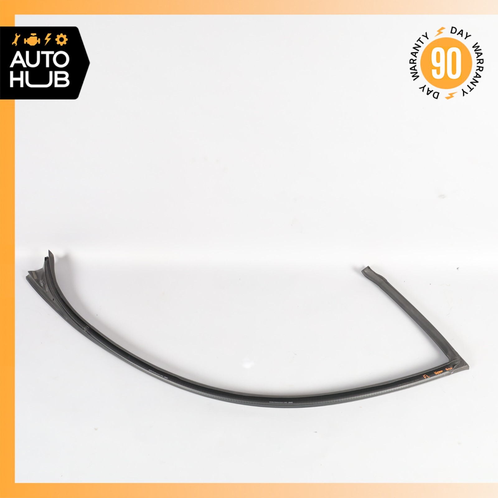 08-19 Maserati GranTurismo M145 Coupe Left Side Door Upper Seal Rubber OEM 61k
