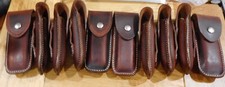 Lot of 10 Gerber MP600 or Diesel multi tool leather sheath. Sheaths only.