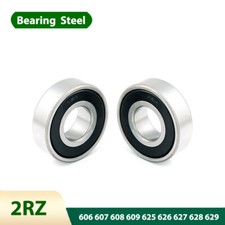 Deep Groove Ball Bearing 2RZ Rubber Sealed 606 607 608 609 625 626 627 628 629