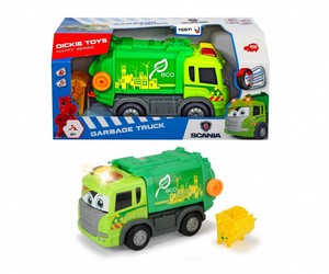 happy scania garbage truck