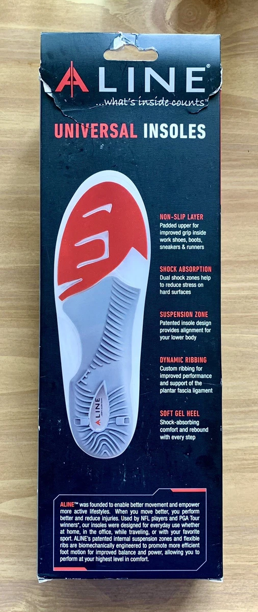 Universal Insoles A Line M W 1 Pair Med Men 8 9 Women 9 10 NIP