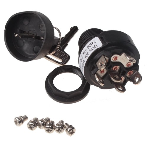 Ignition Switch 96008-SGT For Genie S-40 S-45 S-60 S-65 S-80 TMZ-34/19 Z-30/20N - Picture 3 of 3