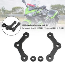 Kit de lien d'abaissement en aluminium CNC 20mm pour kawasaki Ninja650 Z650 BLK