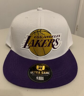 Ultra Game Los Angeles Lakers White/purple Hat NBA | eBay