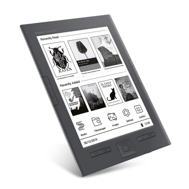 Tablets e eBooks negros Energy Sistem