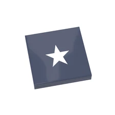 Presidential Star Carpet / Floor - Custom Printed 2x2 Tile  - Brick City