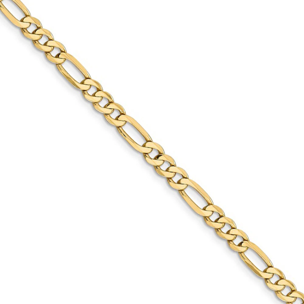 Flat figaro chain necklace deals