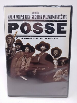 Posse - (DVD, 2001) - Mario Van Peebles - Stephen Baldwin - Billy Zane - NEW!