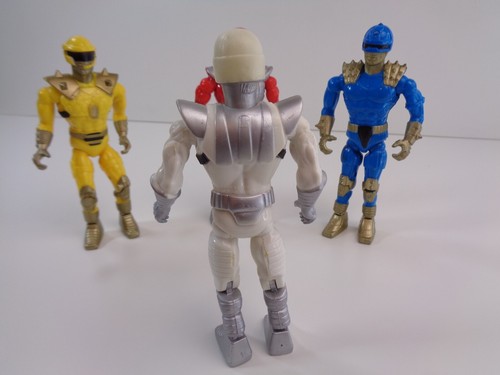 1991 Lanard Toys Atomic Power Ranger Warriors 6" Scale Set 4 Figuren Konvolut - Bild 14 von 20