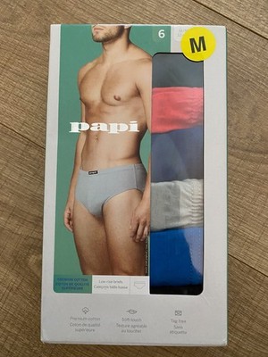 PAPI Herren Slips 6er Pack, NP: USD 38,00 !!!, NEU, OVP !!!